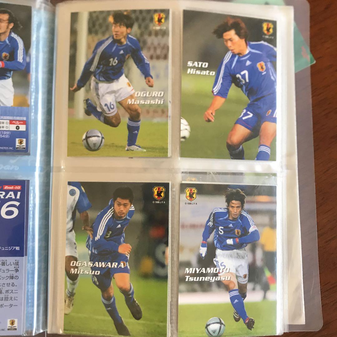 カルビーサッカー日本代表チップス2006年版　限定ファイル&カードセット