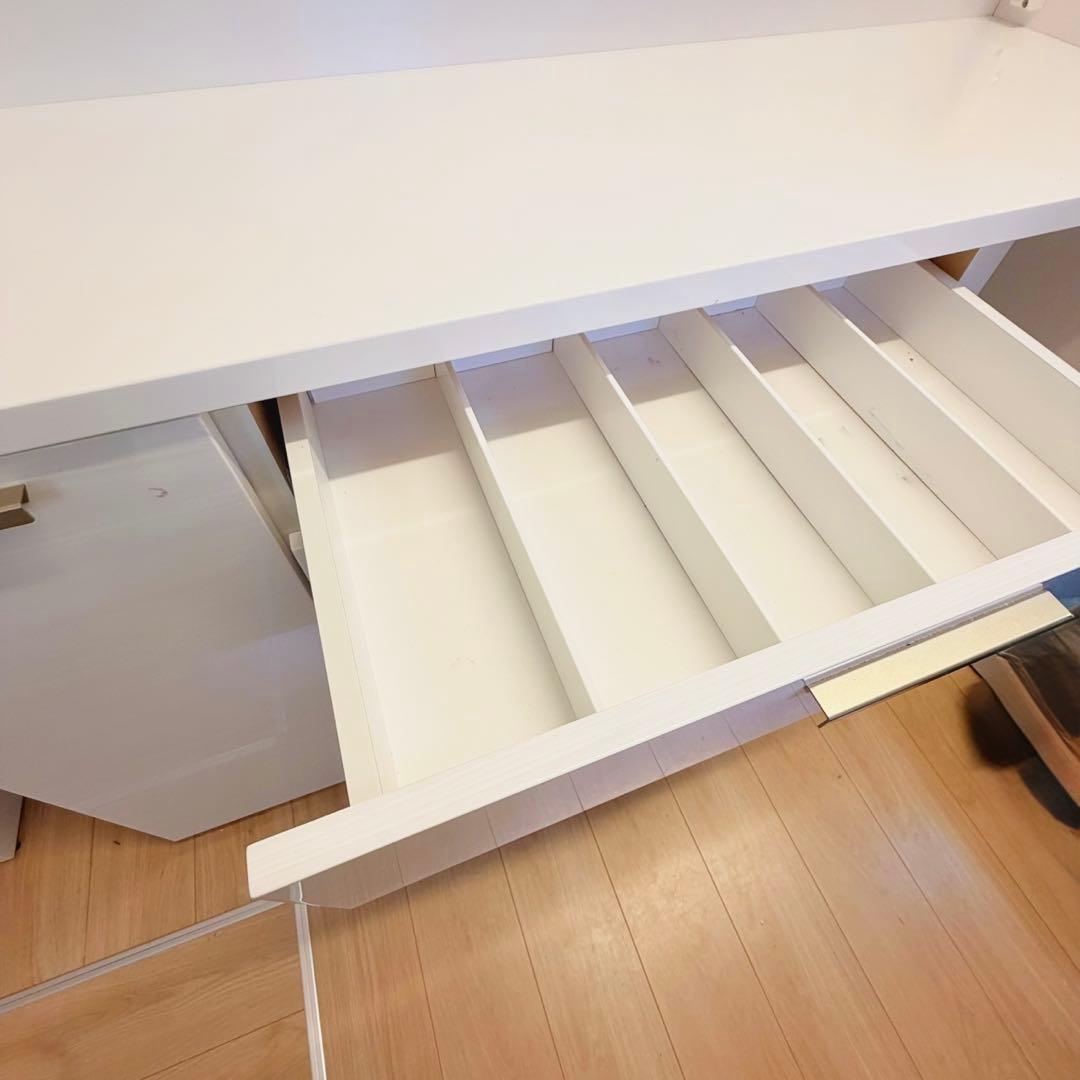 NITORI ニトリ　白　ホワイトキッチン収納キャビネット