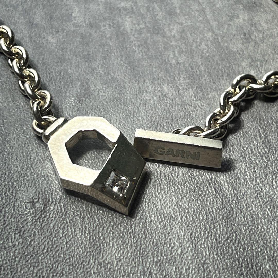廃盤品　GARNI Crockery bracelet silver925