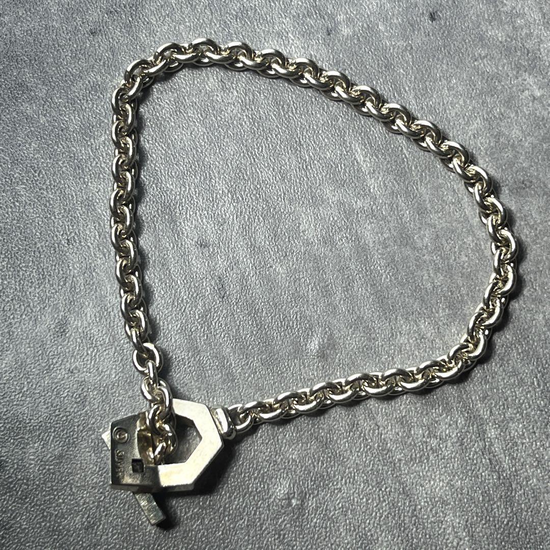 廃盤品　GARNI Crockery bracelet silver925
