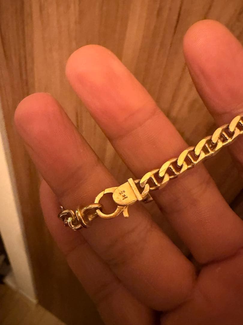 【別注】TOM WOOD×TOMORROWLAND ゴールドブレスレット