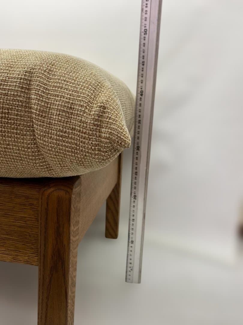 美品　飛騨産業　TR103S 　オットマン　　12c136