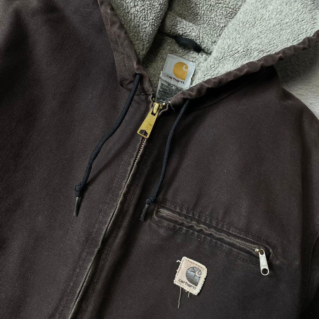 ★神フェード★カーハート シエラジャケット ブラウン XL メキシコ製 古着