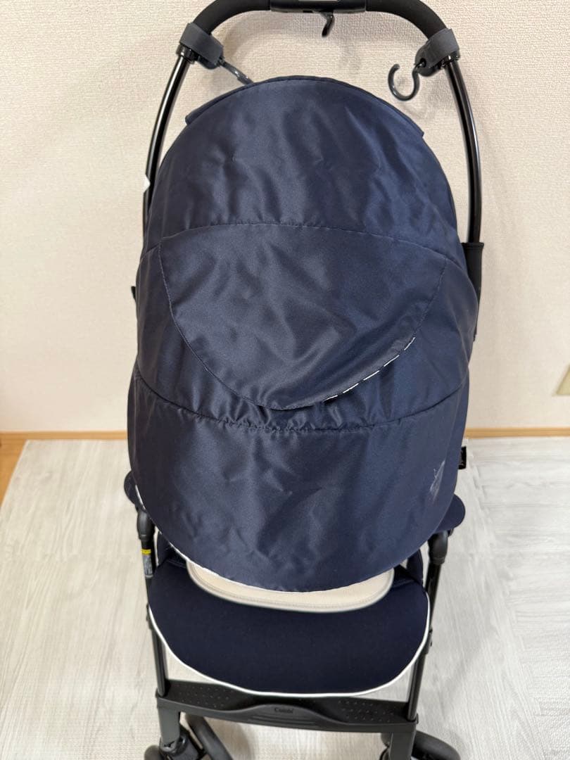 コンビ メチャカルオート4キャス エッグショック ルクスネイビー （軽量モデル）