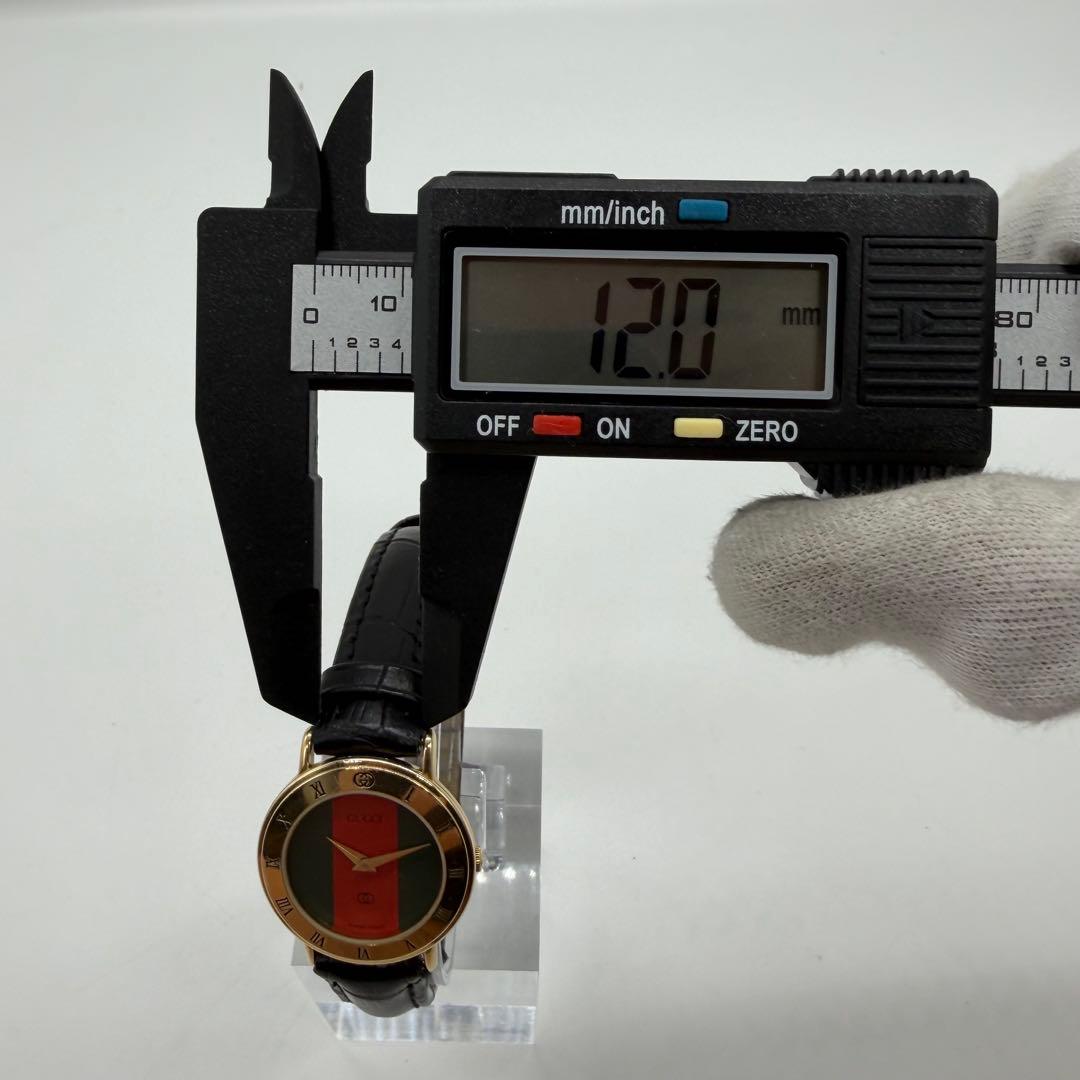 稼働/新品ベルト✨グッチ 腕時計 3000L シェリーライン QZ ヴィンテージ