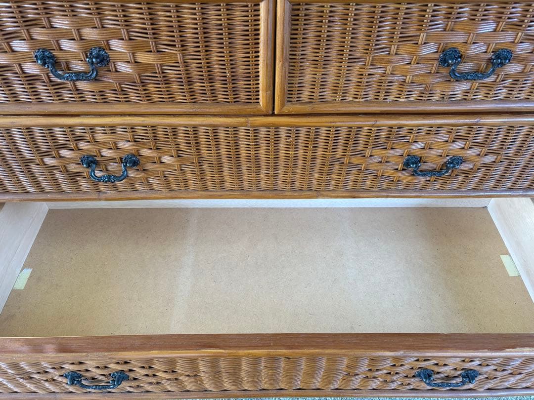 ヴィンテージ・ラタン製チェスト AIR RHIZOME エア・リゾーム