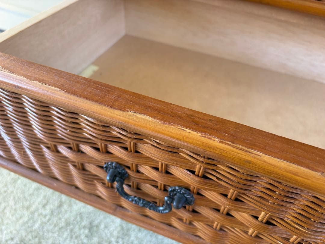 ヴィンテージ・ラタン製チェスト AIR RHIZOME エア・リゾーム