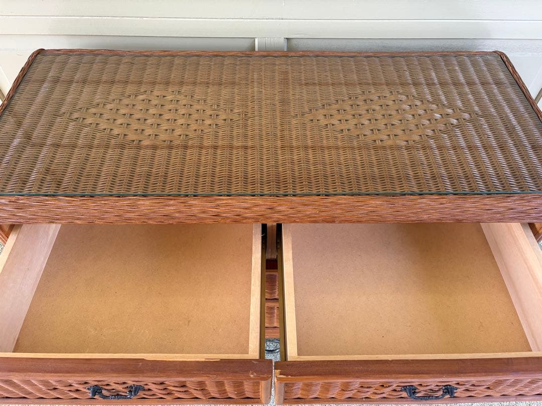 ヴィンテージ・ラタン製チェスト AIR RHIZOME エア・リゾーム