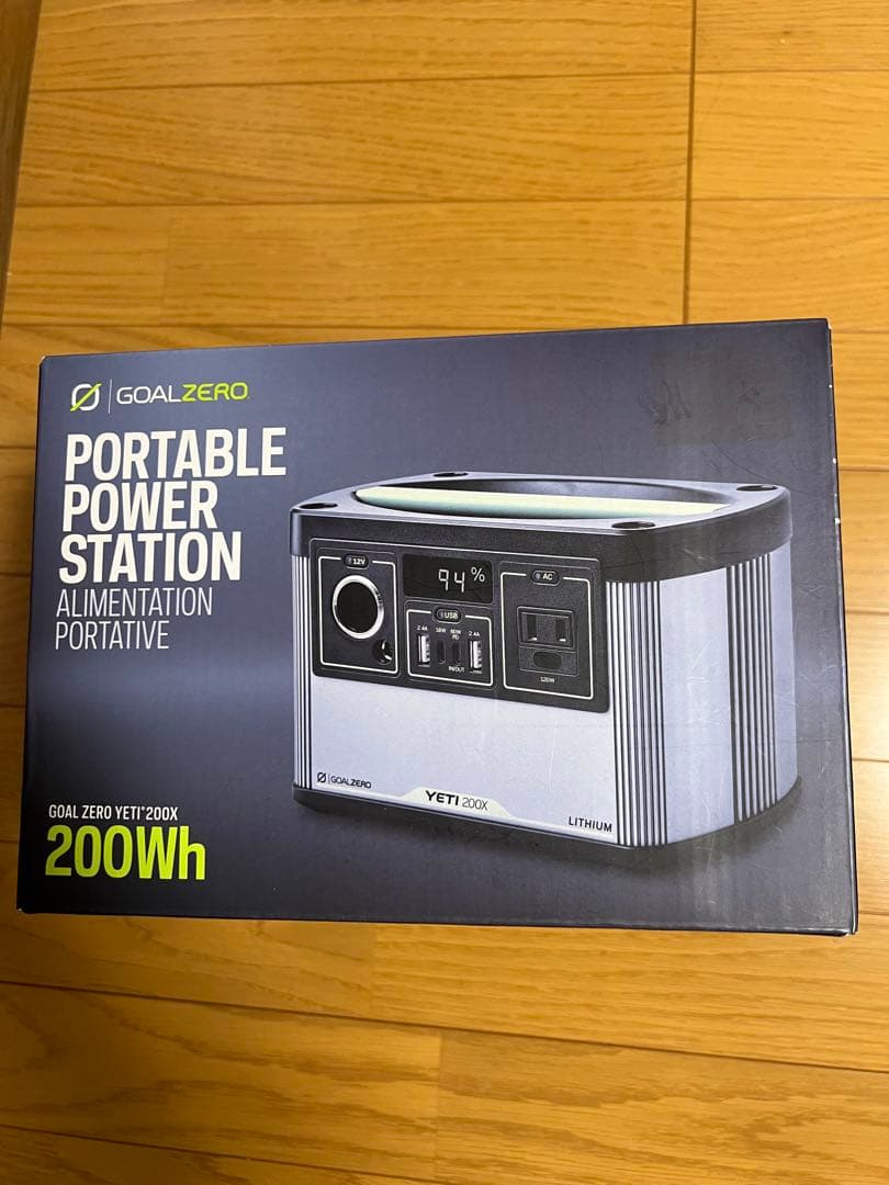 ポータブル電源Yeti200X PowerStation GOALZERO