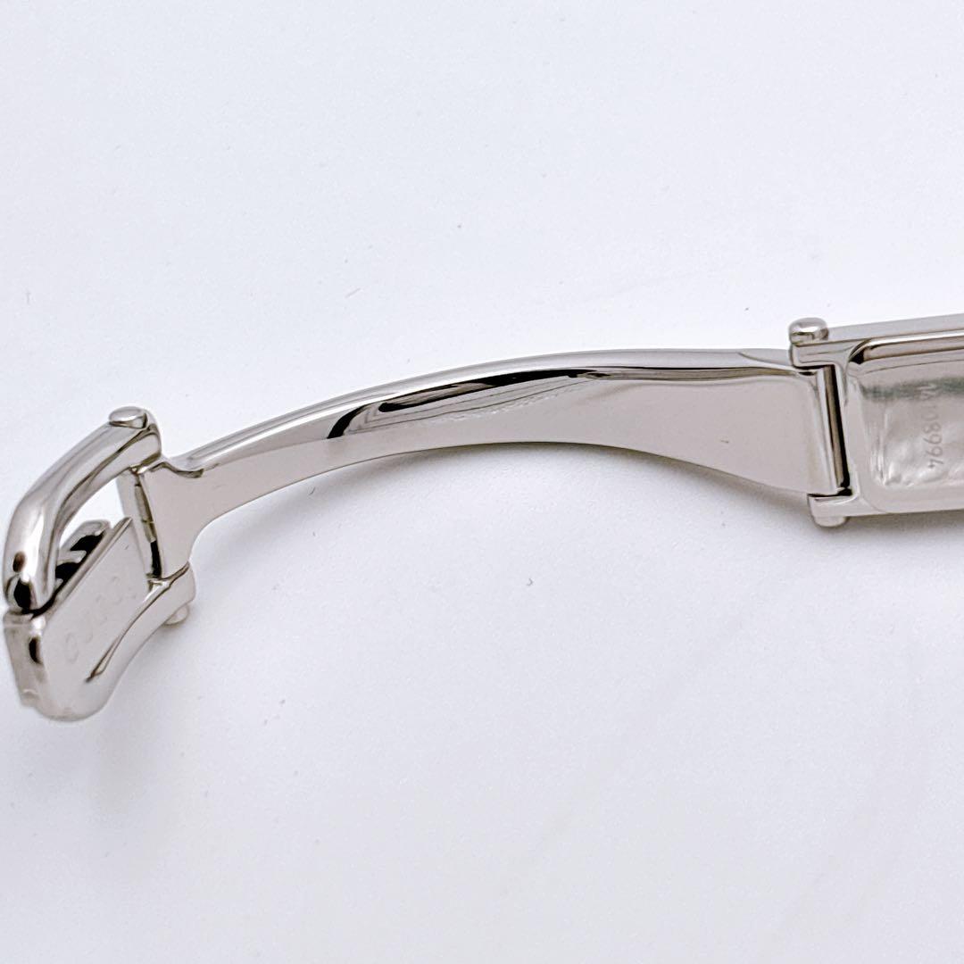 【美品・電池新品】GUCCI 1500L ダイヤ ピンク シェル GG