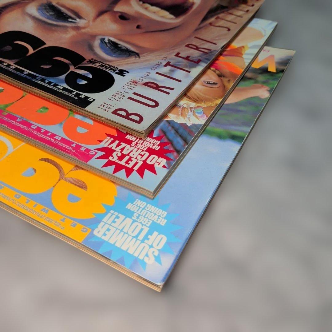 egg　2000年　3・8・9月号　ファション