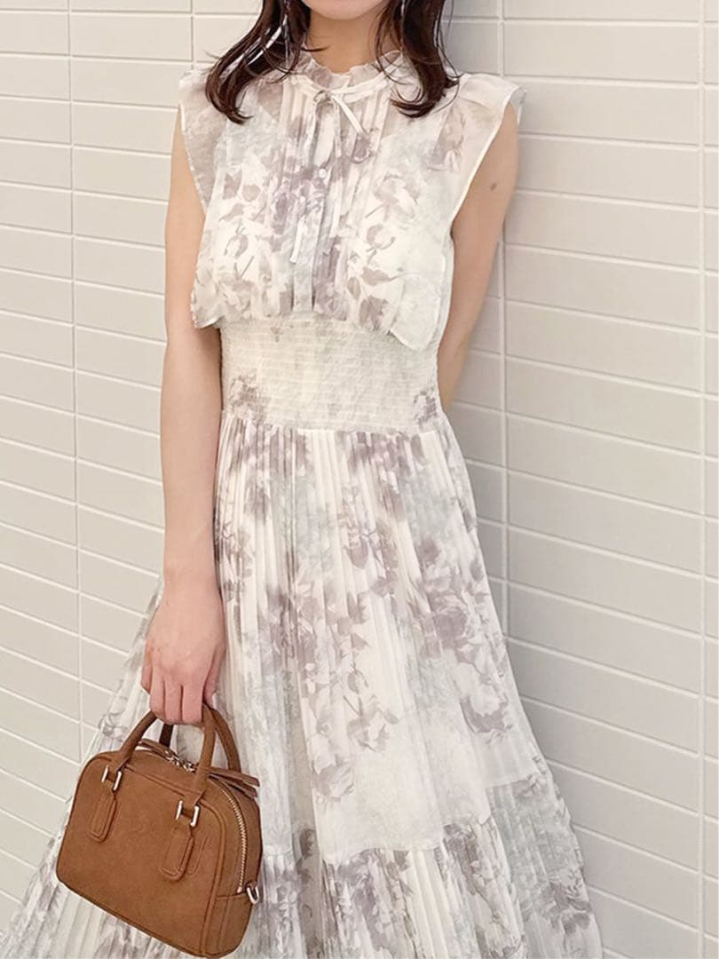 SNIDEL Sustainable20周年プリントワンピース