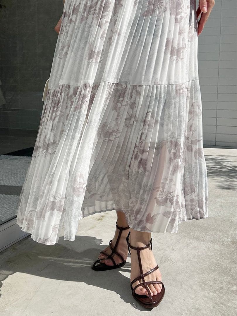 SNIDEL Sustainable20周年プリントワンピース