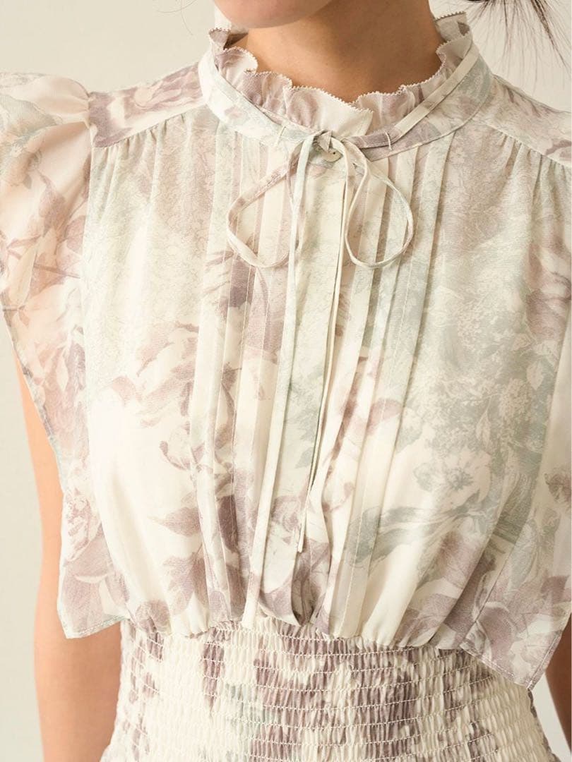 SNIDEL Sustainable20周年プリントワンピース