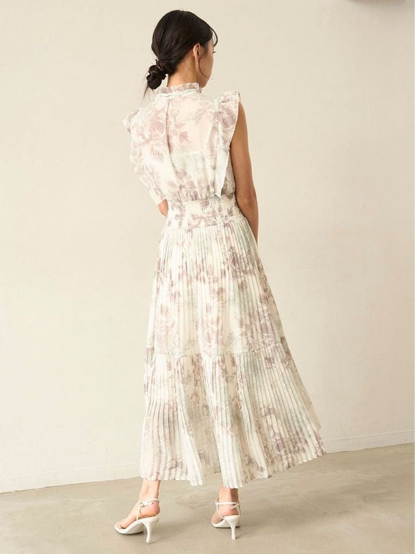 SNIDEL Sustainable20周年プリントワンピース