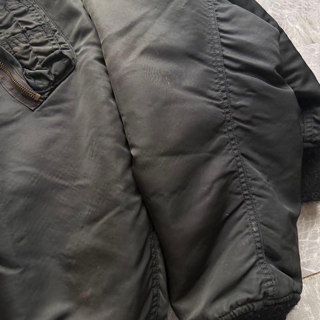 USA製　MA-1 ボンバージャケット　短丈　リバーシブル　ヴィンテージ