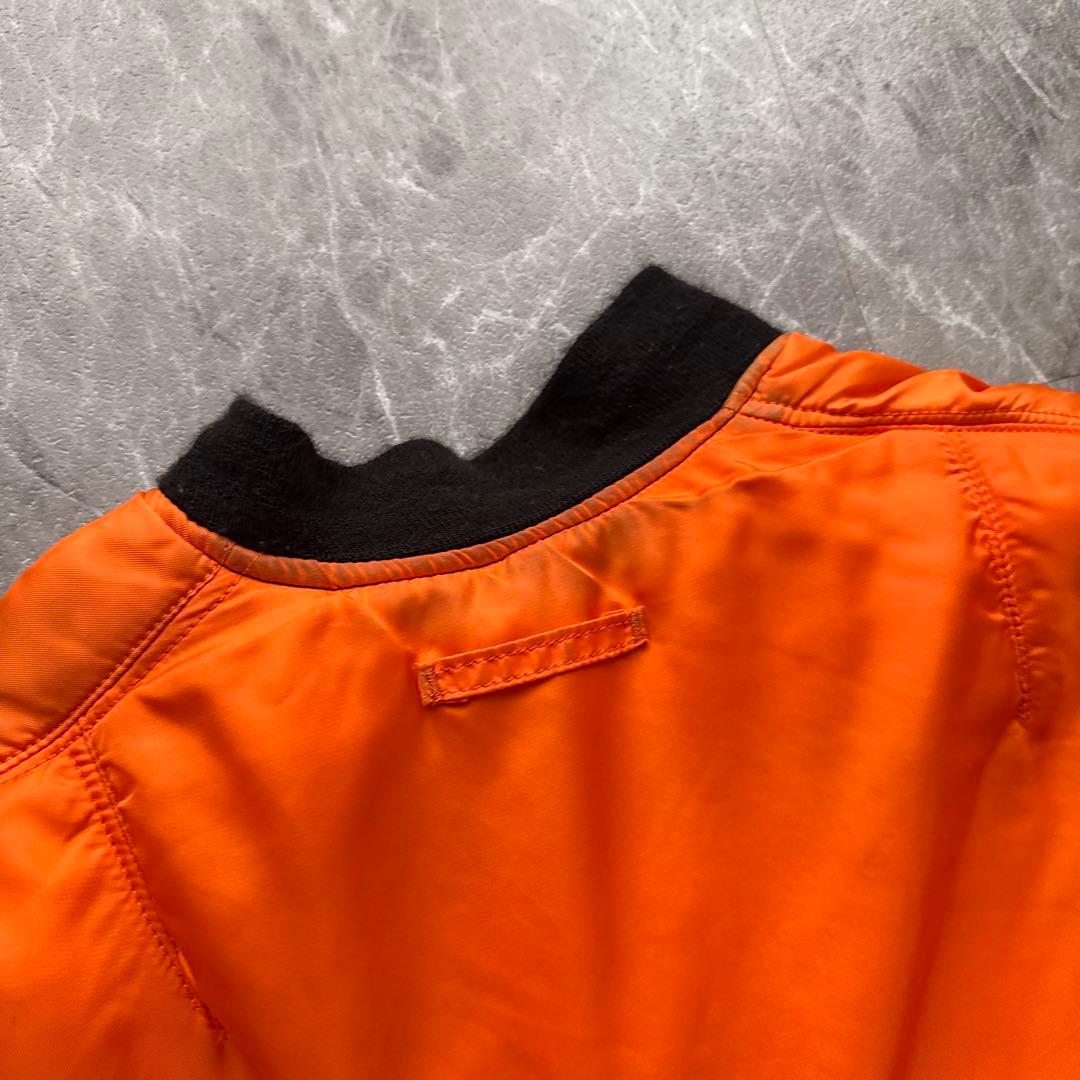 USA製　MA-1 ボンバージャケット　短丈　リバーシブル　ヴィンテージ