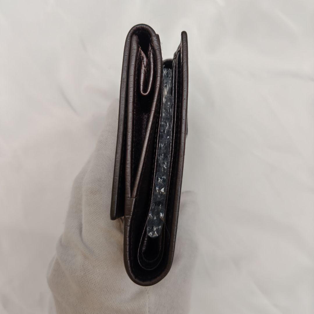 美品　GUCCI グッチ 三つ折り財布 GGキャンバス シェリーライン