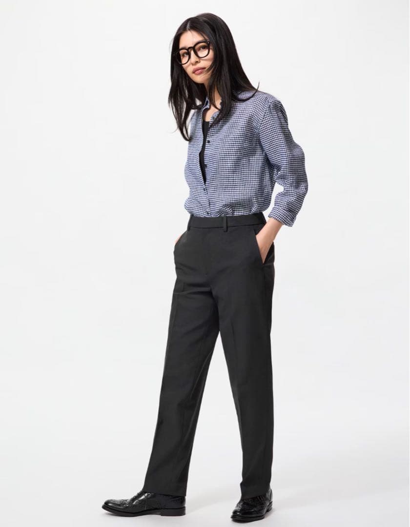 ユニクロ 感動ジャケット 感動ワイドパンツ セットアップ