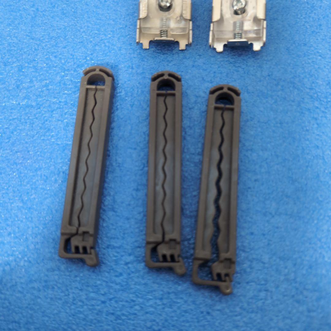 ブラウン ロールカーテン シンプル　4本セット