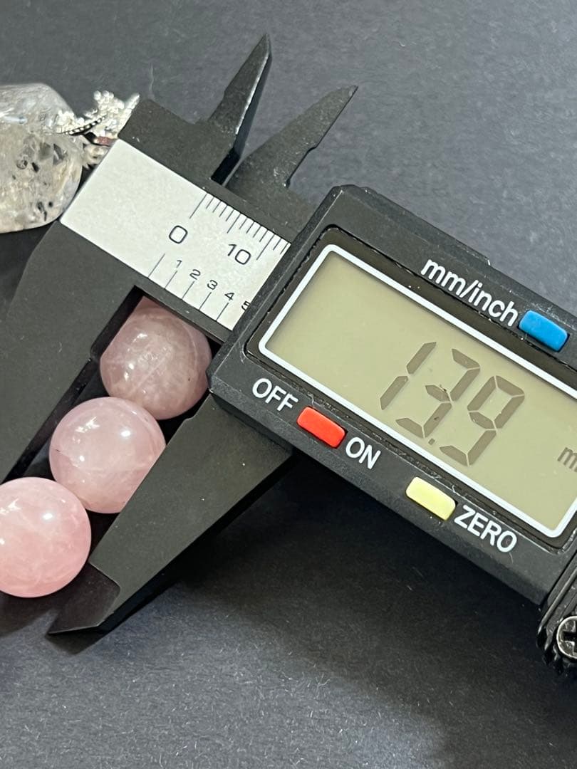 オイルイン水入水晶とローズクォーツのブレスレット