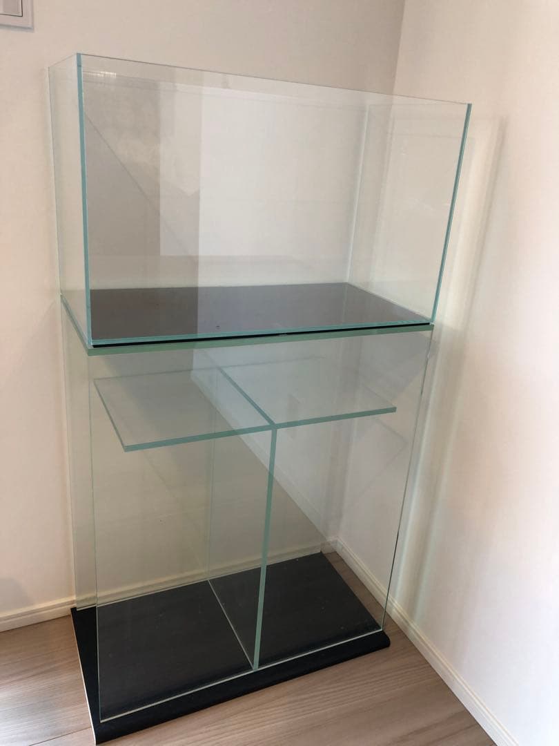 新品ADAキューブガーデン　ADAキューブキャビネット　高透明ガラス