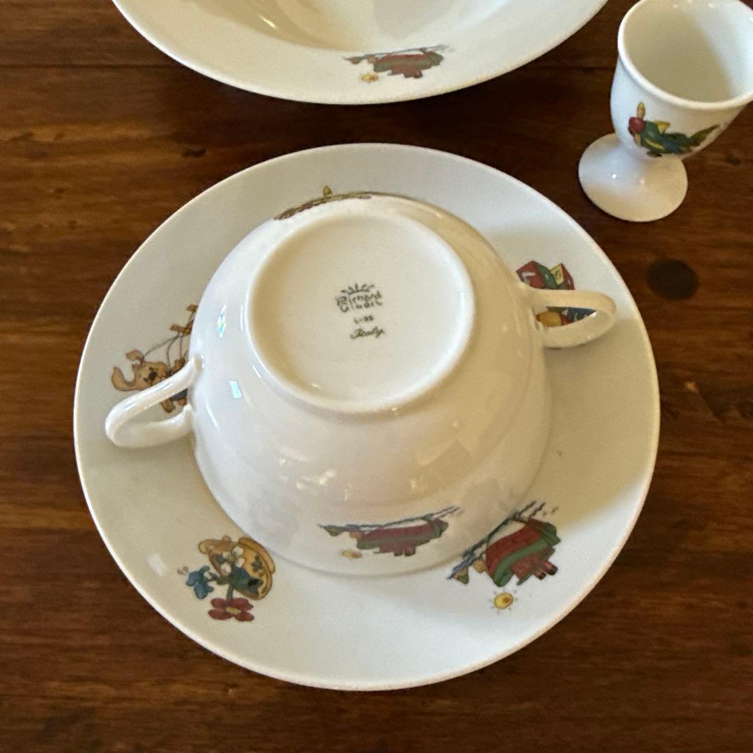 ジノリ陶器食器セット