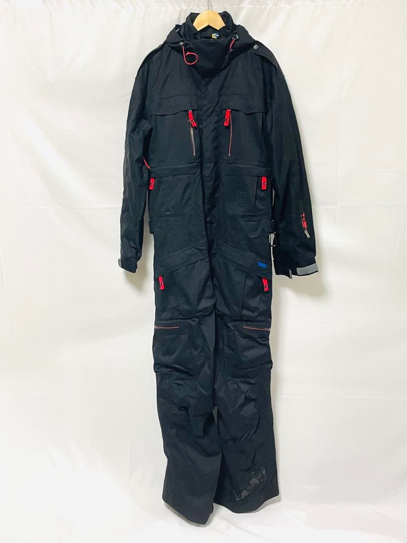 【早い者勝ち】BLUE BLOOD スノーボードウェア　L ツナギ 黒