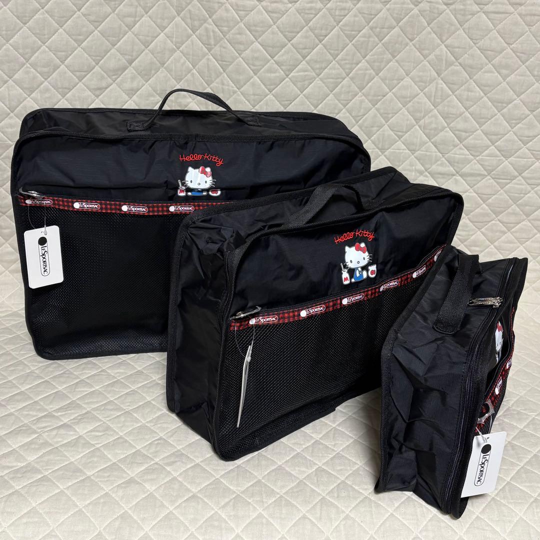 レスポートサック　ハローキティー　フェイバリッツ　トラベルパッキングポーチ