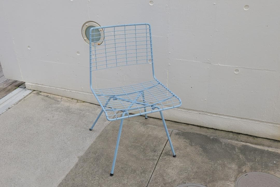ガーデンファニチャー 50s wire chair by John Keal