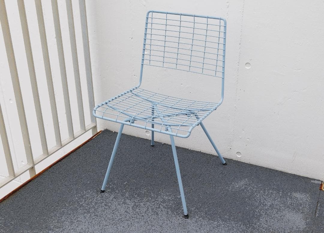 ガーデンファニチャー 50s wire chair by John Keal