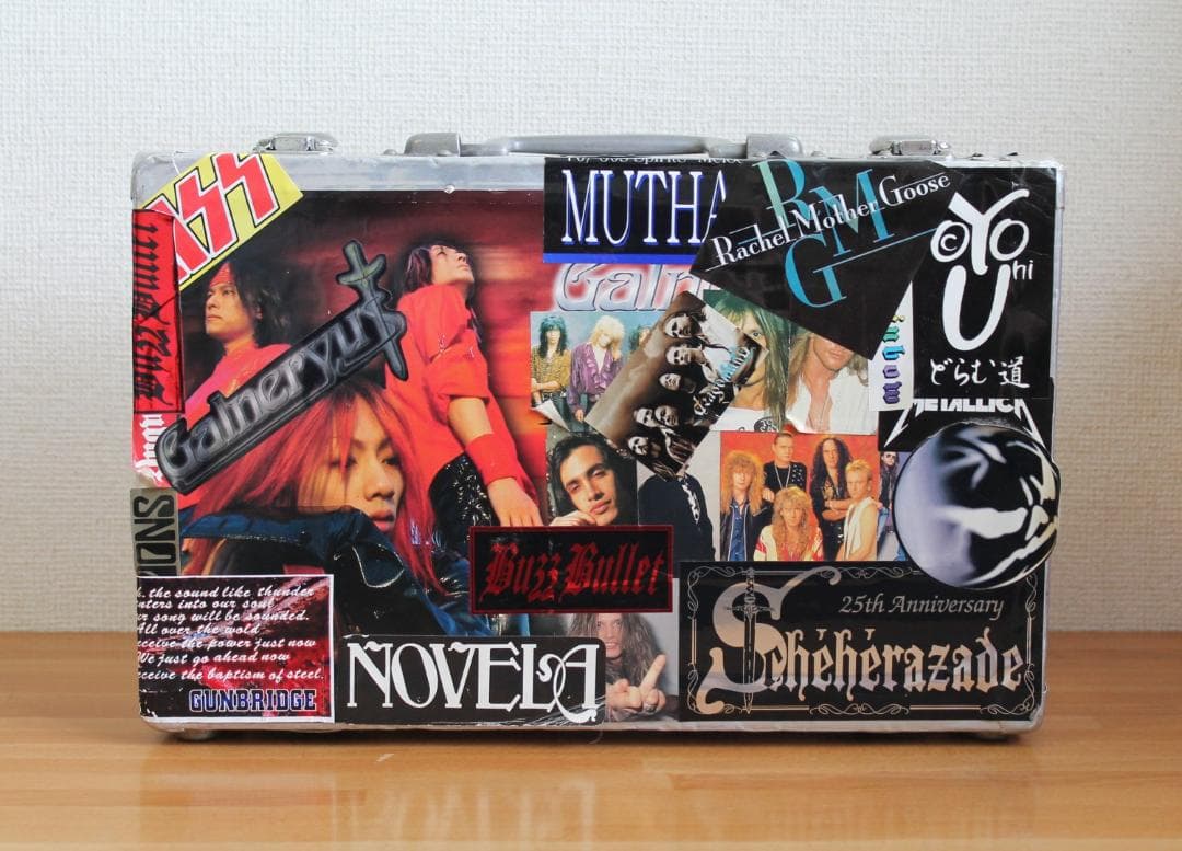 ジュラルミンケース　ロックバンド仕様