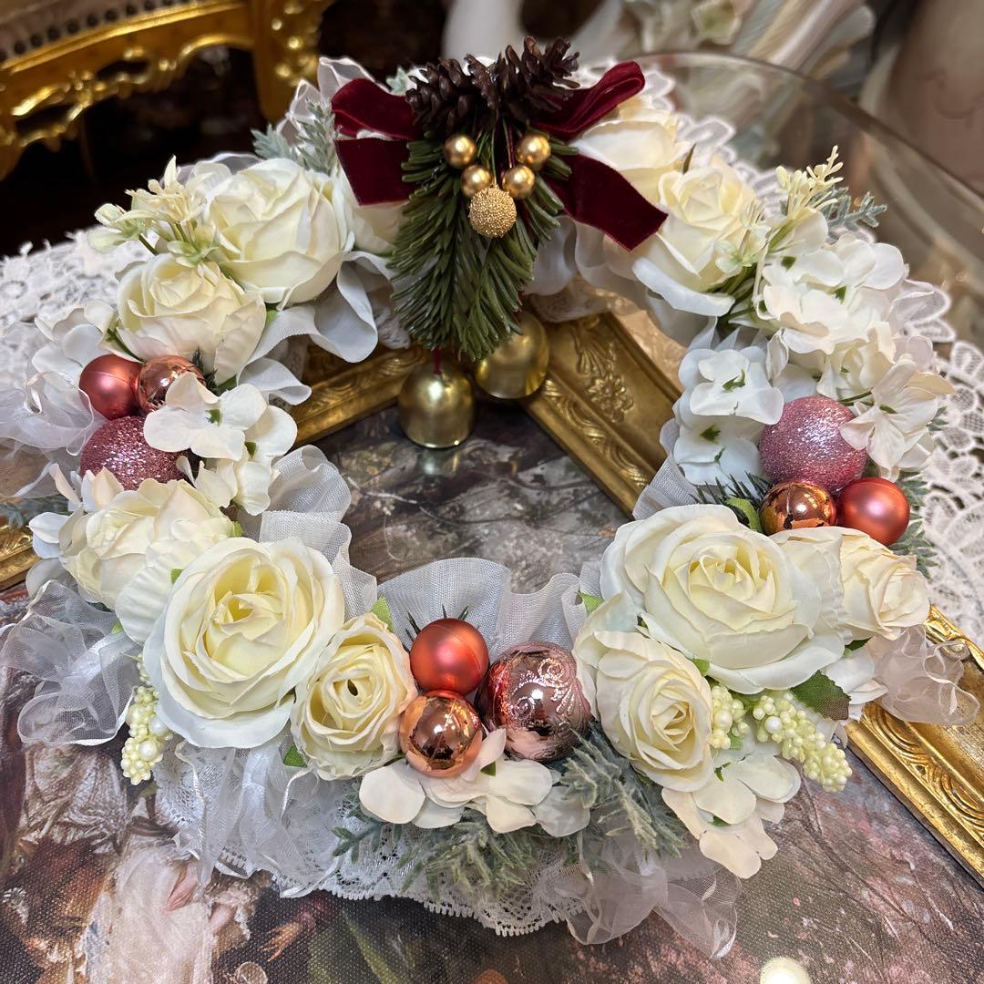 オーダー商品 クリスマス フラワーアレンジメント 合計4点