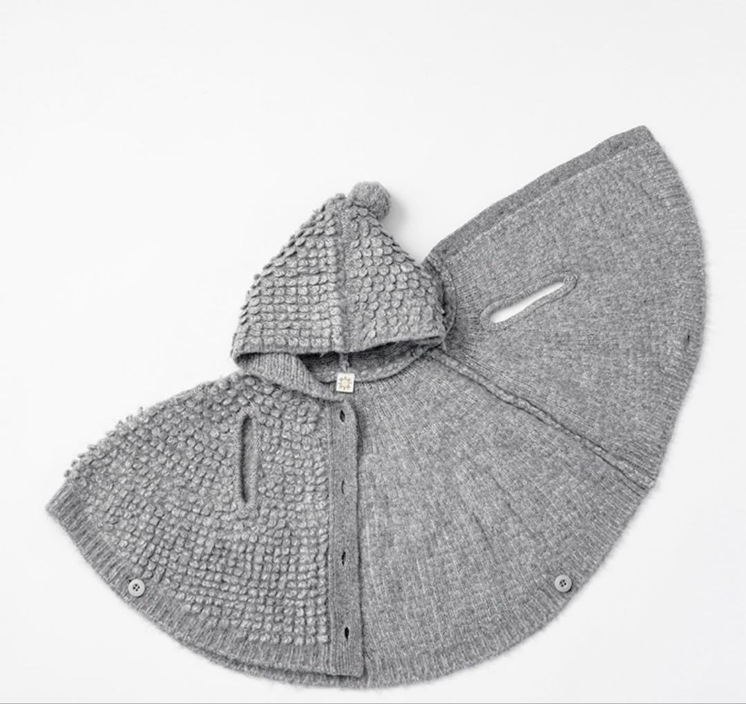 アウター MARLMARL polka 2 light grey