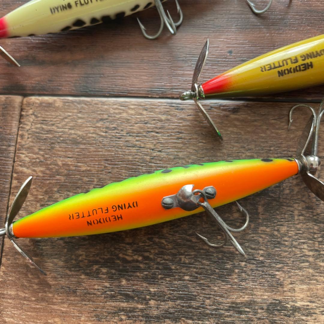 ヘドン　ダイイングフラッター　4個セット　heedon