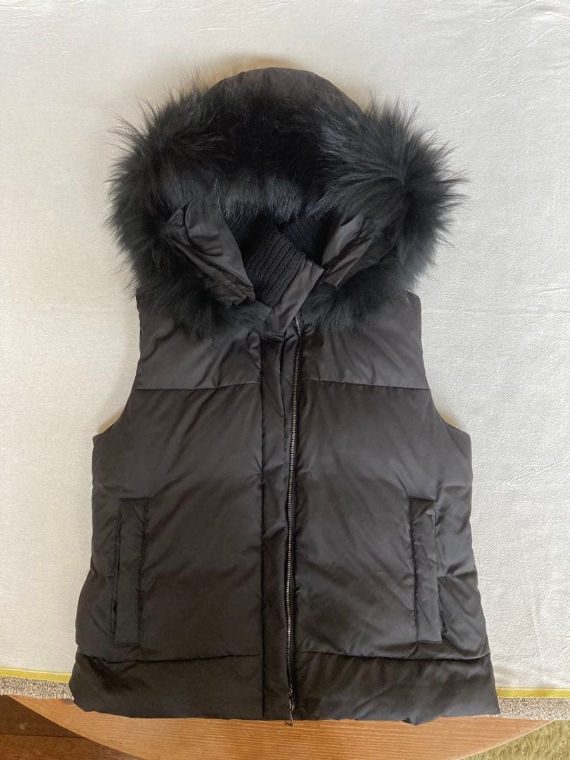 セオリー 3WAY ダウンベスト 黒　美品