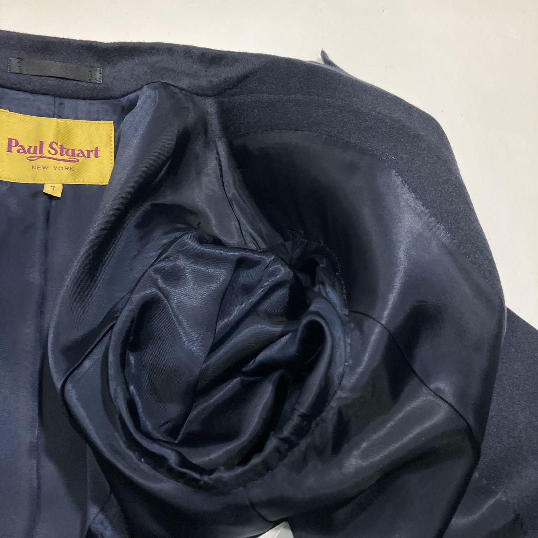 【溢れる高級感】ポールスチュアート　カシミヤ100% ロングチェスターコート