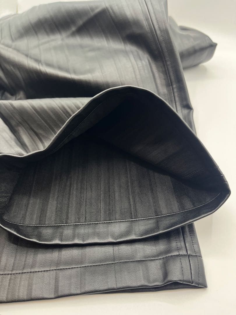 ⭐️最終お値下げ⭐️ ZARA プリーツフェイクレザージャケット&パンツ セット