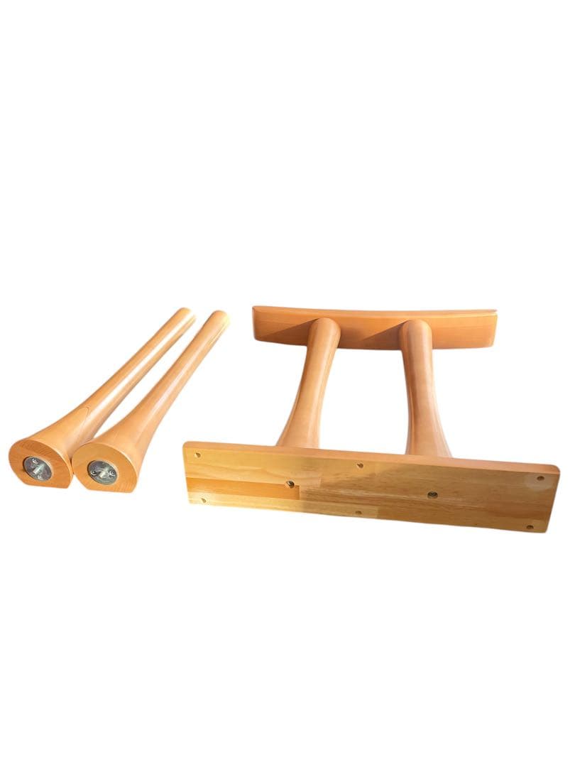 HR589 【希少デザイン】Karimoku ダイニングテーブル やや半円