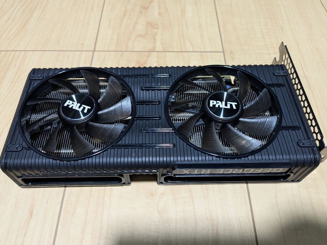 PALIT RTX 3060 12GB GDDR6 デュアルファン　動作確認済み