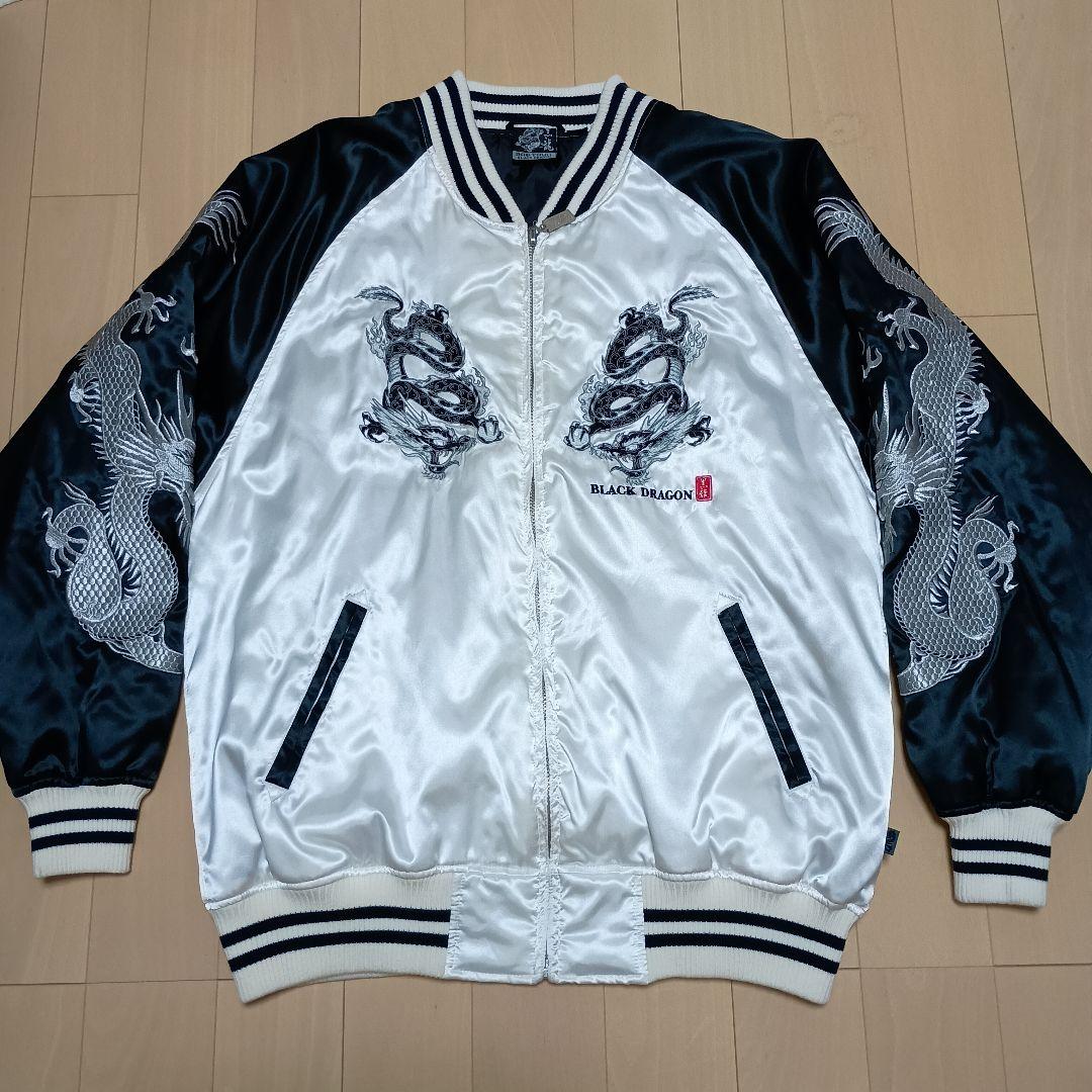 DOGTOWN　BLACKDRAGONスカジャン黒龍ドッグタウンブラックドラゴン