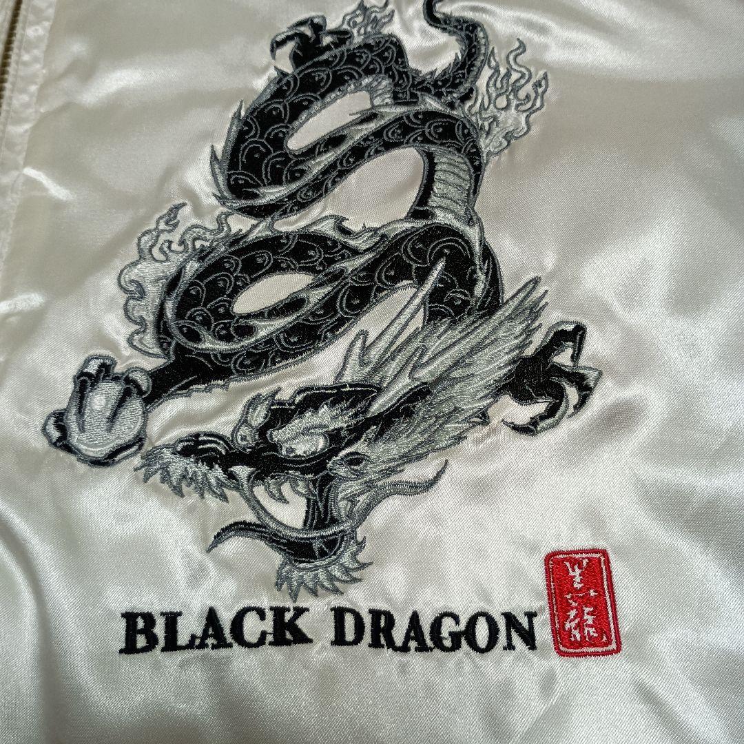 DOGTOWN　BLACKDRAGONスカジャン黒龍ドッグタウンブラックドラゴン