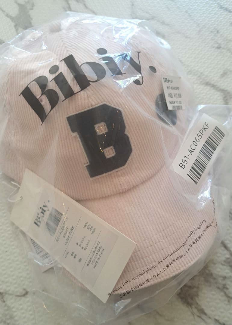 【正規品】Bibiy. ビビィ B. CLUB CAP ポップアップ限定 ピンク