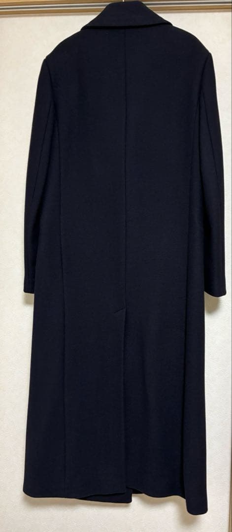 【ZARA】ネイビーウールロングコート