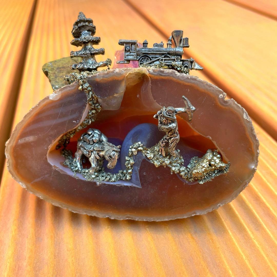 天然石　洞窟　置物 15