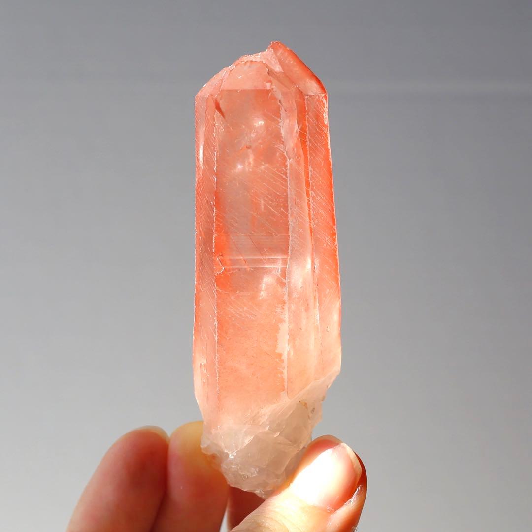 ソウルメイトツイン ディープピンクレムリアンシード 天然石 水晶 鉱物ツインレイ