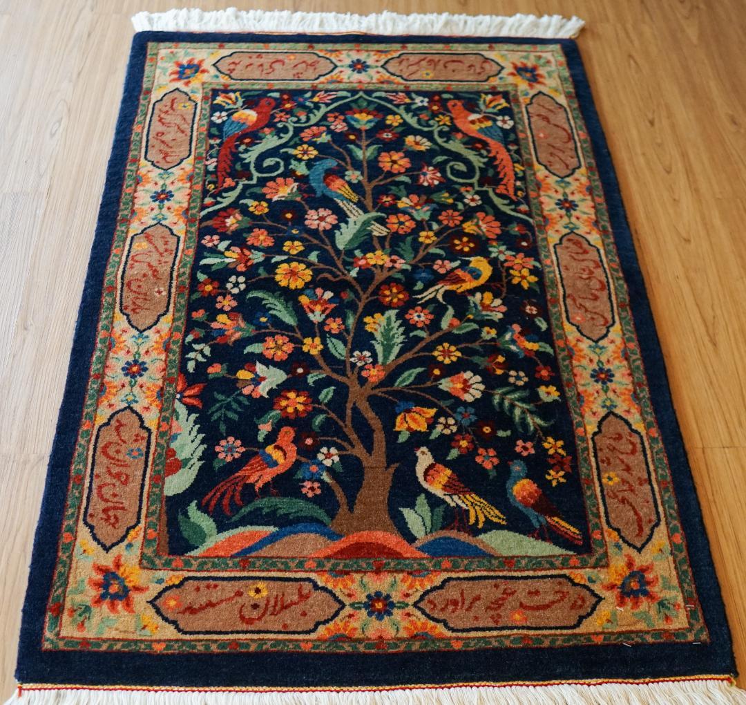 115×82cm　 ペルシャ絨毯 バラミン産 絨毯 waramin