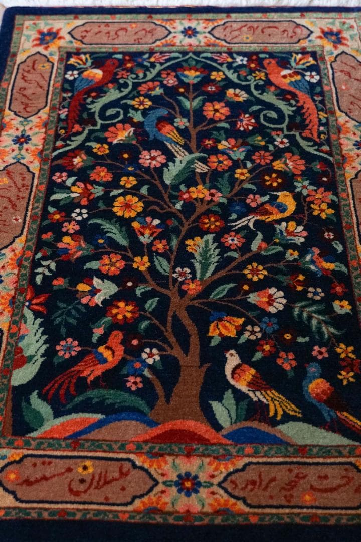 115×82cm　 ペルシャ絨毯 バラミン産 絨毯 waramin