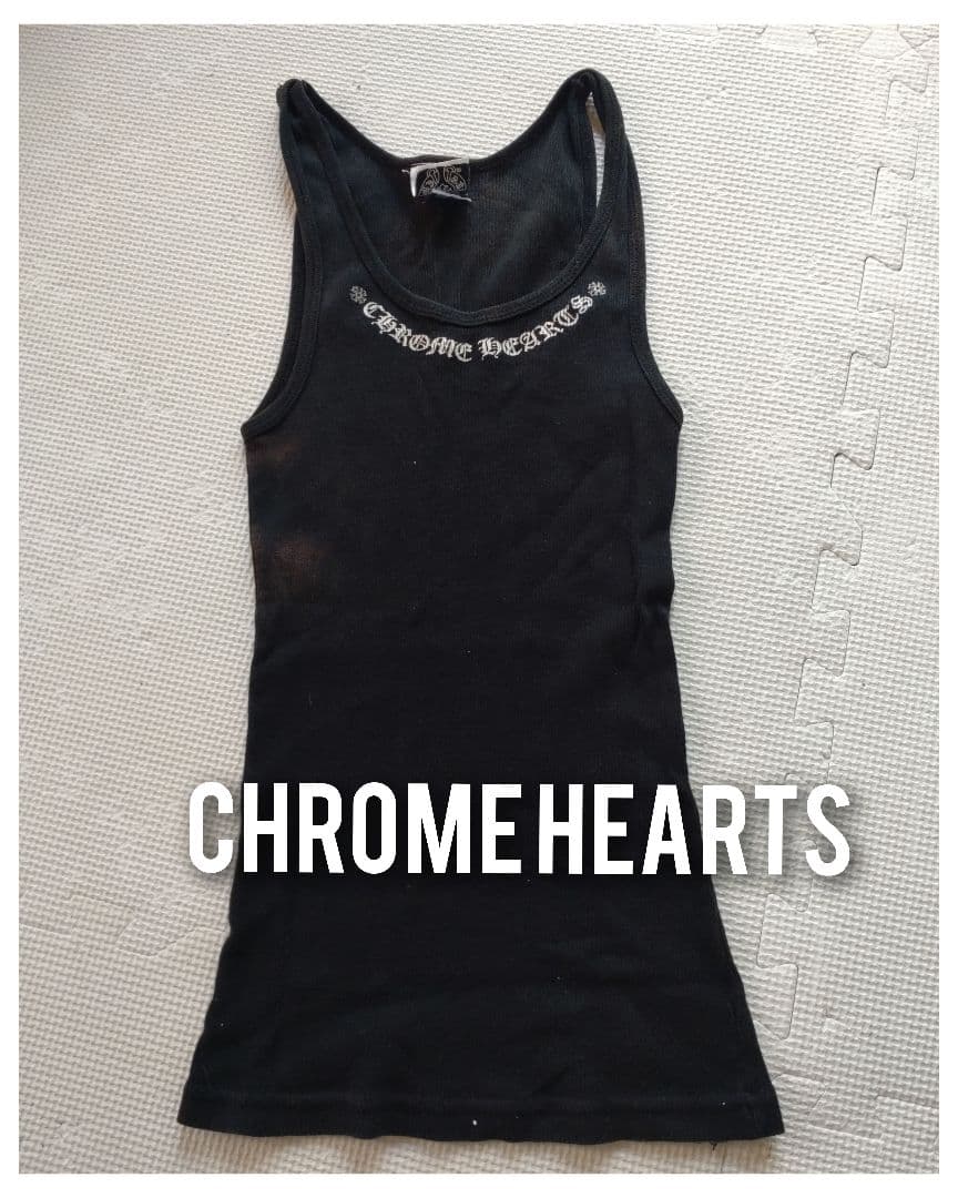 CHROME HEARTS ブラック タンクトップ