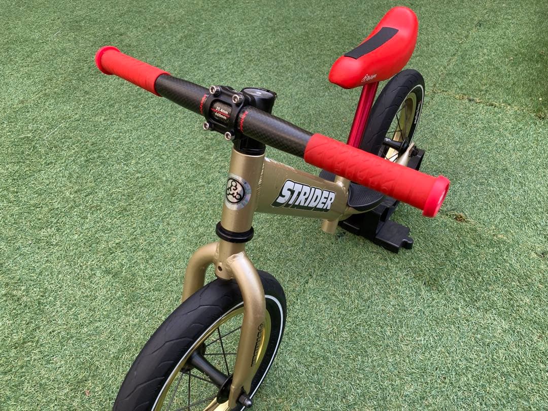 strider ストライダープロ　PRO限定ゴールド　 アルミホイール付